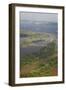 Aerial View of Cargo Ships on the Rio Negro, Manaus, Amazonas, Brazil, South America-Ian Trower-Framed Photographic Print