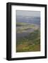 Aerial View of Cargo Ships on the Rio Negro, Manaus, Amazonas, Brazil, South America-Ian Trower-Framed Photographic Print