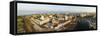 Aerial View of Cartagena Old Town, Bolivar Department, Colombia-Panoramic Images-Framed Stretched Canvas