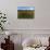 Aerial view of Castlerigg Stone Circle and Catbells, Lake District National Park-Ian Egner-Photographic Print displayed on a wall