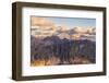 Aerial view of Catinaccio Group (Rosengarten), Torri Del Vajolet, Marmolada, Dolomites, South Tyrol-Roberto Moiola-Framed Photographic Print