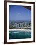 Aerial View of Central Area of Surfers Paradise, Gold Coast, Queensland, Australia-Ken Wilson-Framed Photographic Print