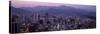 Aerial View of Central Business District, Seoul, South Korea-null-Stretched Canvas