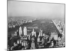 Aerial View of Central Park-null-Mounted Photographic Print