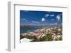 Aerial View of Charlotte Amalie St Thomas USVI-George Oze-Framed Photographic Print