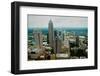 Aerial view of Charlotte, NC-null-Framed Photographic Print