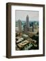 Aerial view of Charlotte, NC-null-Framed Photographic Print