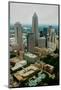 Aerial view of Charlotte, NC-null-Mounted Photographic Print