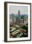 Aerial view of Charlotte, NC-null-Framed Photographic Print