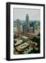 Aerial view of Charlotte, NC-null-Framed Photographic Print