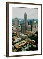 Aerial view of Charlotte, NC-null-Framed Photographic Print