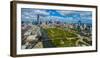 Aerial view of Chicago, Cook County, Illinois, USA-null-Framed Photographic Print