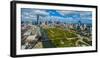 Aerial view of Chicago, Cook County, Illinois, USA-null-Framed Photographic Print