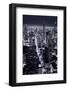 Aerial View of Chicago Downtown-Andrew Bayda-Framed Photographic Print