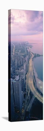 Aerial View of Chicago, Illinois, USA-null-Stretched Canvas