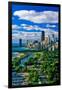 Aerial View of Chicago, Illinois-null-Framed Photographic Print