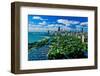 Aerial View of Chicago, Illinois-null-Framed Photographic Print