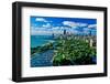 Aerial View of Chicago, Illinois-null-Framed Photographic Print