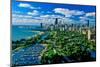 Aerial View of Chicago, Illinois-null-Mounted Photographic Print