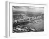 Aerial View of Chicago's Lake Front-null-Framed Photographic Print