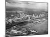 Aerial View of Chicago's Lake Front-null-Mounted Photographic Print