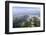 Aerial View Of Christ Redeemer And Corcovado Mountain In Rio De Janeiro-mangostock-Framed Photographic Print