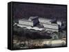 Aerial View of CIA Building-null-Framed Stretched Canvas