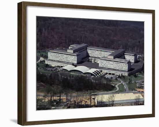 Aerial View of CIA Building-null-Framed Photographic Print