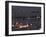 Aerial View of City at Night Including the Umayyad Mosque, Damascus, Syria-Christian Kober-Framed Photographic Print