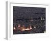 Aerial View of City at Night Including the Umayyad Mosque, Damascus, Syria-Christian Kober-Framed Photographic Print