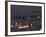 Aerial View of City at Night Including the Umayyad Mosque, Damascus, Syria-Christian Kober-Framed Photographic Print