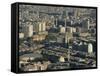 Aerial View of City, Damascus, Syria, Middle East-Christian Kober-Framed Stretched Canvas