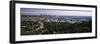Aerial view of City Of Los Angeles, Los Angeles County, California, USA-null-Framed Photographic Print