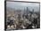 Aerial View of City Skyline and Lake Michigan, Looking North, Chicago, Illinois, USA-Amanda Hall-Framed Photographic Print