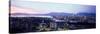Aerial View of Cityscape at Sunset, Vancouver, British Columbia, Canada-null-Stretched Canvas