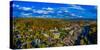 Aerial view of cityscape, Montpelier, Washington County, Vermont, USA-null-Stretched Canvas