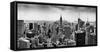 Aerial View of Cityscape, New York City, New York State, USA-null-Framed Stretched Canvas