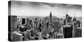 Aerial View of Cityscape, New York City, New York State, USA-null-Stretched Canvas