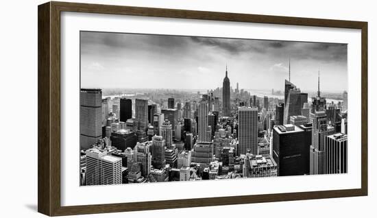 Aerial View of Cityscape, New York City, New York State, USA-null-Framed Photographic Print
