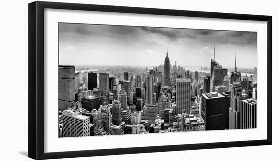 Aerial View of Cityscape, New York City, New York State, USA-null-Framed Photographic Print