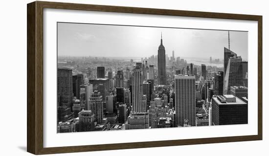 Aerial View of Cityscape, New York City, New York State, USA-null-Framed Photographic Print