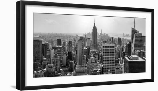 Aerial View of Cityscape, New York City, New York State, USA-null-Framed Photographic Print