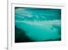 Aerial View of Clear Turquoise Water in Caribbean Sea, Great Exumand, Bahamas-null-Framed Photographic Print