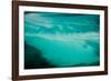 Aerial View of Clear Turquoise Water in Caribbean Sea, Great Exumand, Bahamas-null-Framed Photographic Print