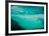 Aerial View of Clear Turquoise Water in Caribbean Sea, Great Exumand, Bahamas-null-Framed Photographic Print