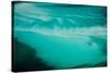 Aerial View of Clear Turquoise Water in Caribbean Sea, Great Exumand, Bahamas-null-Stretched Canvas