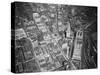 Aerial View of Cleveland-null-Stretched Canvas