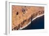 Aerial View of Cliffs at the Edge of Lake Powell-Juan Carlos Munoz-Framed Photographic Print