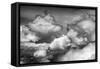 Aerial view of clouds, China-Keren Su-Framed Stretched Canvas