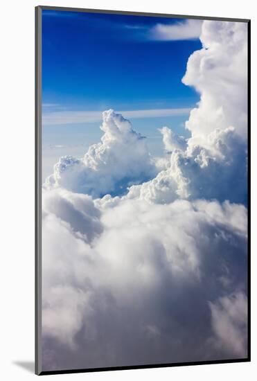 Aerial View of Clouds in the Sky, Philippines-Keren Su-Mounted Photographic Print